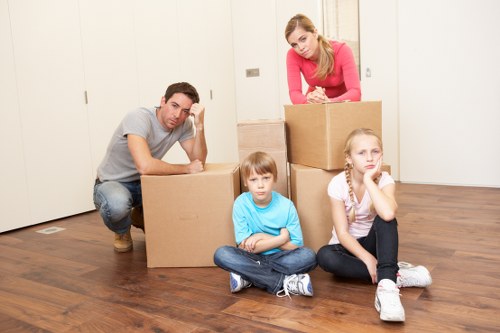 Local removals service handling a careful property move in Temple